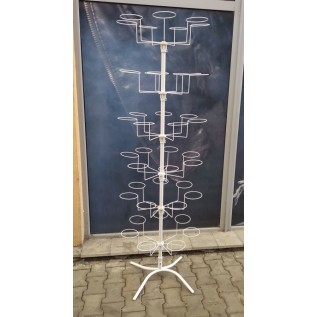 Стійка-вертушка під шапки на 42 місця